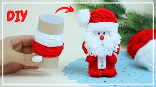 Симпатичный Дед Мороз Своими Руками 🎅 Woolen Santa Claus 🎄Christmas decorations 🎅 DIY NataliDoma [upl. by Salohcim796]