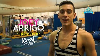 Backstage Chat with Joey Arrigo  Koozas Trickster [upl. by Calderon]