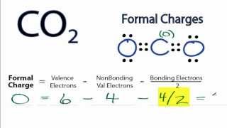 Calculating CO2 Formal Charges Calculating Formal Charges for CO2 [upl. by Goulden83]