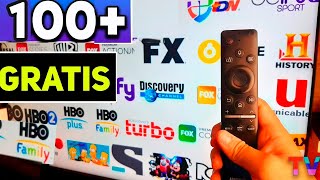 🔥 ¡NUEVA APP 100 CANALES EN VIVO DE STREAMING PARA TU SMART TV [upl. by Ronyam486]