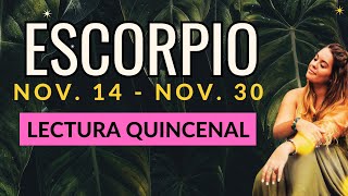 ESCORPIO ⭐️ NOV 14  30🔮 Lo que va a hacer la diferencia va a ser tu presencia [upl. by Eisus]