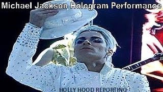 Billboard Awards Demonic Michael Jackson Hologram Performance [upl. by Ecnarret]