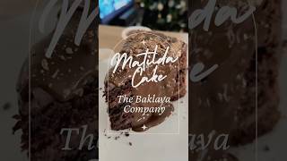 The Baklava Company’s Matilda Cake ​⁠thecuriousminduk matildacake thebaklavacompany cake [upl. by Assecnirp]