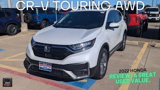 2022 Honda CRV Touring AWD Walkaround and Tour at Bob Tomes PreOwned [upl. by Peednas603]