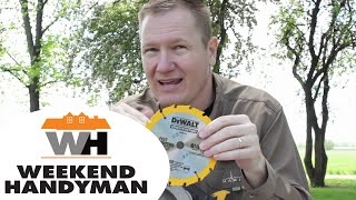 DeWALTTough Cordless Circular Hand Saw DCS393 By the Weekend Handyman [upl. by Eruza]