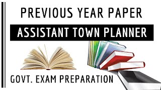 Assistant town planner exam Previous year QUESTION amp ANSWER [upl. by Onaimad]