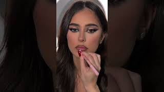 Kylie Jenner Lip Combo✨ makeup makeuptutorial lipcombo [upl. by Prebo]