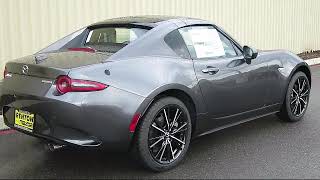 2024 Mazda MX5 Miata RF Grand Touring Seattle Bellevue Renton Kent Auburn [upl. by Chemaram6]