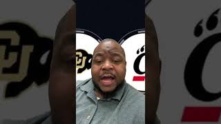 Cincinnati Bearcats vs Colorado Buffaloes collegefootball coloradobuffalos coachprime whoisthat [upl. by Hortense]