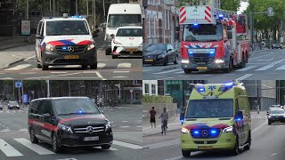 FullConrol Orgaandonatie sanquin politie brandweer amp ambulances met spoed in Rotterdam [upl. by Undry]