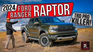 The 2024 Ford Ranger Raptor Is The Ultimate Downsized Performance OffRoad Truck [upl. by Neiv346]