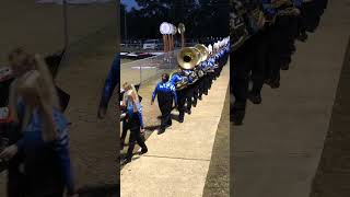 This is before the game starts and the band got a 5th place finish in the band 6a contest go tigers [upl. by Jere866]