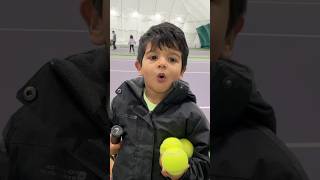 Tennis Player 2 Years old indiansinuk indianvlog sangwanfamily [upl. by Georas]