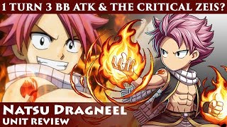 Natsu Dragneel Omni Unit Review Brave Frontier「ナツ・ドラグニル」ユニットレビュー【ブレフロ】 [upl. by Nurse]