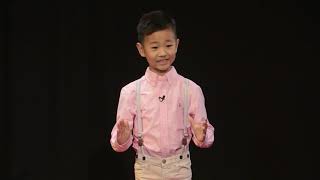 Climate change  from one kid to another  Bandi Guan  TEDxYouthGrandviewHeights [upl. by Knox56]