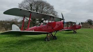 A nice morning at the Tiger Club a flying club in Essex UK [upl. by Mikkanen]