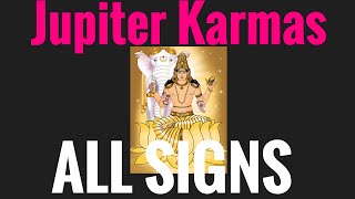 Jupiter in All Signs Vedic astrology [upl. by Barbey]