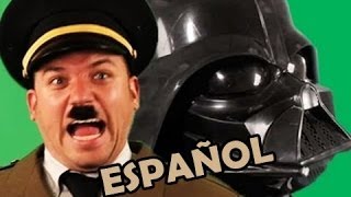 Epic Rap Battles Of History  Español  Darth Vader vs Adolf Hitler [upl. by Aligna]