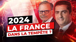 M Touati et P Béchade  Dette publique crise immobilière tensions sociales  que réserve 2024 [upl. by Gniw653]