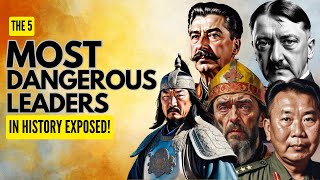 Most DANGEROUS Leaders in History EXPOSED Top 5 [upl. by Florina]