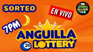 Transmision Sorteos ⭐Anguilla Lottery 7 pm VIVO de hoy martes 10 de diciembre del 2024 [upl. by Ahsirek]