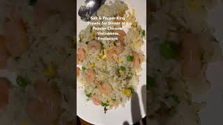 Fried Rice with King Prawns for Dinner at a Popular ChineseVietnamese Restaurant [upl. by Elisha705]