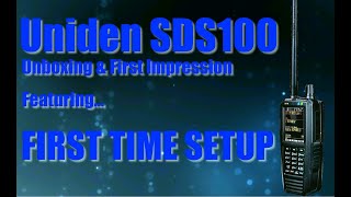 SDS100 Unboxing amp First Time Setup amp Use [upl. by Faunie189]