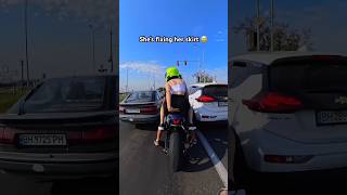 Woo bike ride in very interesting automobile bikersoul biker shortfeed moto viralshort [upl. by Ivory]