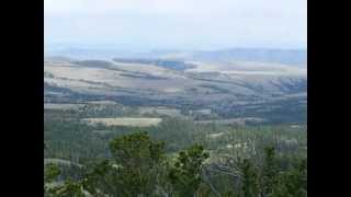 WYOMING WILD HORSE OVERLOOK GREEN MOUNTAIN [upl. by Nikoletta373]