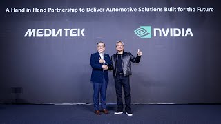 MediaTek and NVIDIA Automotive Partnership  Computex 2023 Press Conference Highlights [upl. by Koerner423]