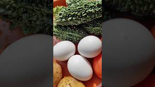 karele and egg recipe shorts feed recipe [upl. by Onin]