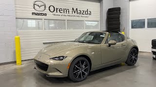 2024 Mazda MX5MiataRF Grand Touring Orem Provo American Fork Lindon Pleasant Grove UT [upl. by Ayahc]