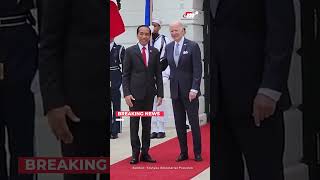 Jokowi Temui Biden Bahas Impor Produk Turunan Nikel [upl. by Janeczka934]