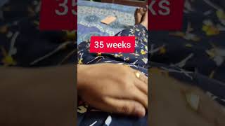 My 3rd trimester pregnancy time ❤️❤️ love pregnancy trirdtrimesterpregnancy reels shorts [upl. by Ancel]