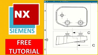 Basic Dimensioning tutorial in Siemens NX  Linear angles dimensions free tutorial for Beginners [upl. by Spohr589]