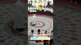 La İlaha İllallah 👳 Beautiful Sufi Dhikr of ALLAH shorts dhikr islamic [upl. by Nuawed]