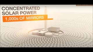 Concentrated Solar Power CSPHeliostat How it works solar solarpower [upl. by Powder]