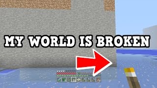 5 Ways MY WORLD IS BROKEN  Minecraft Xbox [upl. by Aikkan]