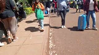 Teargas canisters launched inside moi university as comrades strikes continues [upl. by Sivram169]