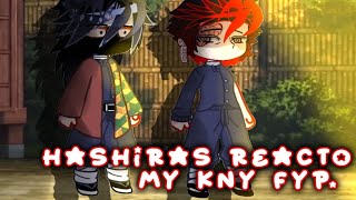 hashira reacto my kny fyp ✨first reaction [upl. by Otit]