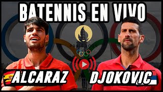 Carlos Alcaraz vs Novak Djokovic  Final de Juegos Olímpicos de Paris 2024  Reacción en vivo [upl. by Tamer990]