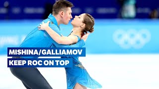 Figure Skating Beijing 2022  Team event pairs free highlights [upl. by Nafis]