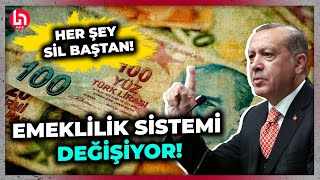 Erdoğan düğmeye bastı Emeklilik sisteminde prim sayısı gün yaş Her şey sil baştan [upl. by Htiffirg882]