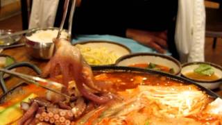 Eating Live Octopus Stew [upl. by Samantha490]