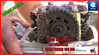 CÓMO SACAR TAPA DE VALVULAS BAJAJ BOXER 150 BM [upl. by Gradey322]