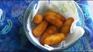 Kroketten selber machen  Rezept für Kroketten [upl. by Amarillis203]