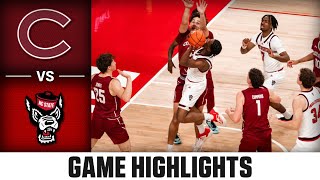 Colgate vs NC State Game Highlights  202425 ACC Men’s Basketball [upl. by Laenaj]