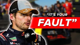 Max Verstappen makes an INSANE STATEMENT after PENALTY DRAMA with Lando Norris at the US Grand Prix [upl. by Wootten499]