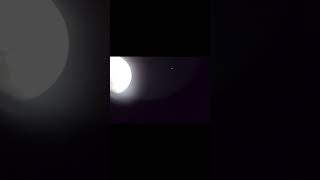 Lunar Occultation of Saturn🪐saturn moon live [upl. by Baldridge]