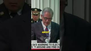 Philly DA Larry Krasner Warns quotF Around and Find Outquot on Election Day Intimidation [upl. by Aissat]